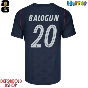 Forente stater Folarin Balogun #20 Udebanetrøje VM 2026 Kort ærmer